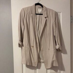 H&M Beige Blazer